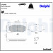 Delphi | Bremsbelagsatz, Scheibenbremse | LP2001 Delphi | Bremsbelagsatz, Scheibenbremse | LP2001