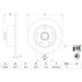 BOSCH | Bremsscheibe | 0 986 479 B48
