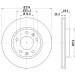 Hella | Bremsscheibe | 8DD 355 112-771