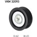 SKF | Umlenk-/Führungsrolle, Keilrippenriemen | VKM 32093 SKF | Umlenk-/Führungsrolle, Keilrippenriemen | VKM 32093