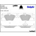 Delphi Bremsbelagsatz, Scheibenbremse LP1956