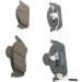 BOSCH | Bremsbelagsatz, Scheibenbremse | 0 986 424 611