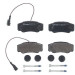 Brembo | Bremsbelagsatz, Scheibenbremse | P 56 122