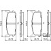 BOSCH | Bremsbelagsatz, Scheibenbremse | 0 986 494 226 BOSCH | Bremsbelagsatz, Scheibenbremse | 0 986 494 226