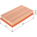 BOSCH 1 457 433 546 Luftfilter