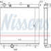 Nissens | Kühler, Motorkühlung | 63505