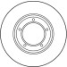 TRW | Bremsscheibe | DF1803
