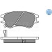 Meyle Bremsbelagsatz, Scheibenbremse MEYLE-ORIGINAL: True to OE 025 242 7713/W