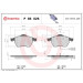 Brembo | Bremsbelagsatz, Scheibenbremse | P 85 026 Brembo | Bremsbelagsatz, Scheibenbremse | P 85 026