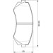 BOSCH | Bremsbelagsatz, Scheibenbremse | 0 986 424 489 BOSCH | Bremsbelagsatz, Scheibenbremse | 0 986 424 489