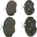 BOSCH | Bremsbelagsatz, Scheibenbremse | 0 986 424 636 BOSCH | Bremsbelagsatz, Scheibenbremse | 0 986 424 636