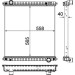 Mahle | Kühler, Motorkühlung | CR 1046 000P Mahle | Kühler, Motorkühlung | CR 1046 000P