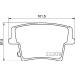 Brembo | Bremsbelagsatz, Scheibenbremse | P 11 040 Brembo | Bremsbelagsatz, Scheibenbremse | P 11 040