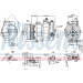 Nissens | Kompressor, Klimaanlage | 890304 Nissens | Kompressor, Klimaanlage | 890304
