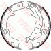 TRW | Bremsbackensatz, Feststellbremse | GS8781 TRW | Bremsbackensatz, Feststellbremse | GS8781