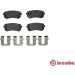 Brembo | Bremsbelagsatz, Scheibenbremse | P 30 068 Brembo | Bremsbelagsatz, Scheibenbremse | P 30 068