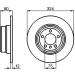 BOSCH | Bremsscheibe | 0 986 479 167 BOSCH | Bremsscheibe | 0 986 479 167