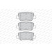 FDB4411 Bremsbelagsatz, Scheibenbremse PREMIER ECO FRICTION