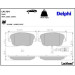 Delphi Bremsbelagsatz, Scheibenbremse LP1754