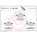Brembo | Bremsbelagsatz, Scheibenbremse | P 85 049 Brembo | Bremsbelagsatz, Scheibenbremse | P 85 049