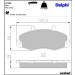 Delphi Bremsbelagsatz, Scheibenbremse LP766