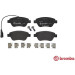 Brembo | Bremsbelagsatz, Scheibenbremse | P 23 140