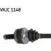 SKF VKJC 1148 Antriebswelle für BMW 3er 572mm