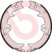 Brembo | Bremsbackensatz, Feststellbremse | S 83 542 Brembo | Bremsbackensatz, Feststellbremse | S 83 542