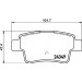 Hella | Bremsbelagsatz, Scheibenbremse | 8DB 355 012-391 Hella | Bremsbelagsatz, Scheibenbremse | 8DB 355 012-391