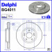 BG4011 Bremsscheibe
