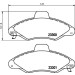 Hella | Bremsbelagsatz, Scheibenbremse | 8DB 355 019-291