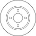 TRW | Bremsscheibe | DF2611