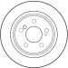 TRW | Bremsscheibe | DF1595