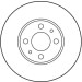 TRW | Bremsscheibe | DF2734 TRW | Bremsscheibe | DF2734