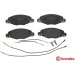 Brembo | Bremsbelagsatz, Scheibenbremse | P 61 072 Brembo | Bremsbelagsatz, Scheibenbremse | P 61 072