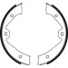 0 986 487 755 Bremsbackensatz, Feststellbremse 0 986 487 755 Bremsbackensatz, Feststellbremse