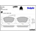 Delphi Bremsbelagsatz, Scheibenbremse LP1721