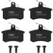 TRW Bremsbelagsatz, Scheibenbremse COTEC GDB814