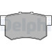 Delphi | Bremsbelagsatz, Scheibenbremse | LP948