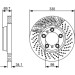 BOSCH | Bremsscheibe | 0 986 479 580 BOSCH | Bremsscheibe | 0 986 479 580