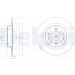 Delphi | Bremsscheibe | BG4300 Delphi | Bremsscheibe | BG4300