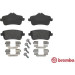 Brembo | Bremsbelagsatz, Scheibenbremse | P 50 099