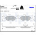 Delphi | Bremsbelagsatz, Scheibenbremse | LP3163 Delphi | Bremsbelagsatz, Scheibenbremse | LP3163