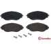 Brembo | Bremsbelagsatz, Scheibenbremse | P 85 166