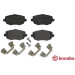 Brembo | Bremsbelagsatz, Scheibenbremse | P 23 094