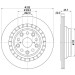 Hella | Bremsscheibe | 8DD 355 116-941