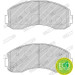 Ferodo | Bremsbelagsatz, Scheibenbremse | FDB4567 Ferodo | Bremsbelagsatz, Scheibenbremse | FDB4567