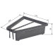 BOSCH F 026 400 417 Luftfilter BOSCH F 026 400 417 Luftfilter