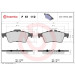 Brembo | Bremsbelagsatz, Scheibenbremse | P 61 110 Brembo | Bremsbelagsatz, Scheibenbremse | P 61 110