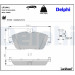 Delphi | Bremsbelagsatz, Scheibenbremse | LP2441